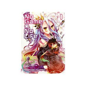 No Game No Life, Vol. 1 Novel Paperback Yuu Kamiya- EUC